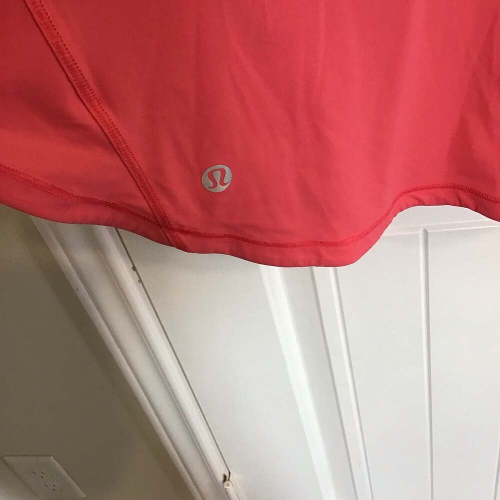 Lululemon Sculpt Tank Top in Coral/Salmon Mesh Size 10 Athletic - Picture 4 of 11